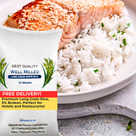 Best Quality Premium Long Grain Rice 1 Sack | Wholesale | Premium-Quality (per 25kg)