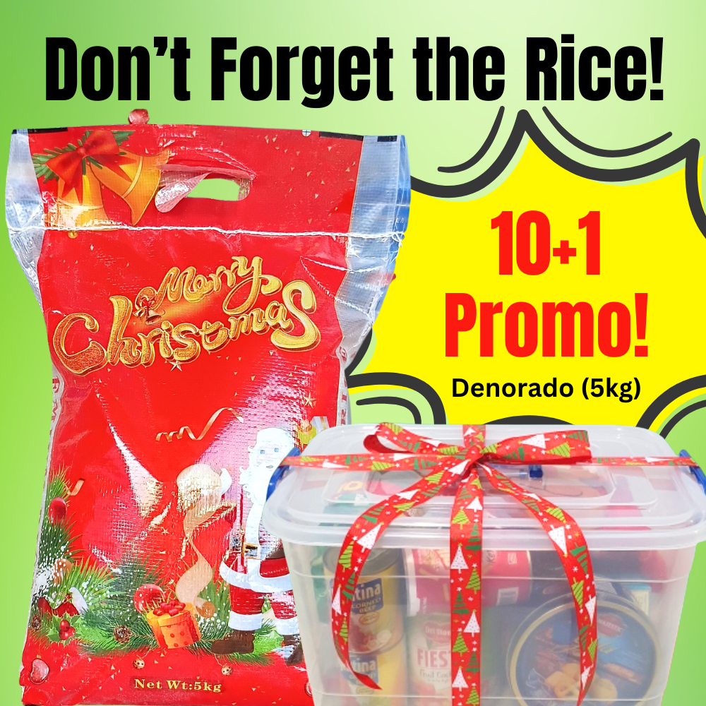 10+1 Promo! Denorado Christmas Rice Red(11x5kg)