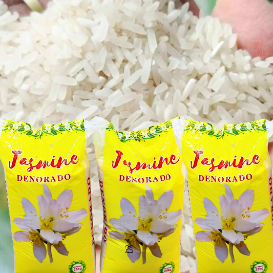 Jasmine Denorado Rice 3 Sacks | Wholesale | High-Quality (3 x 25kg)