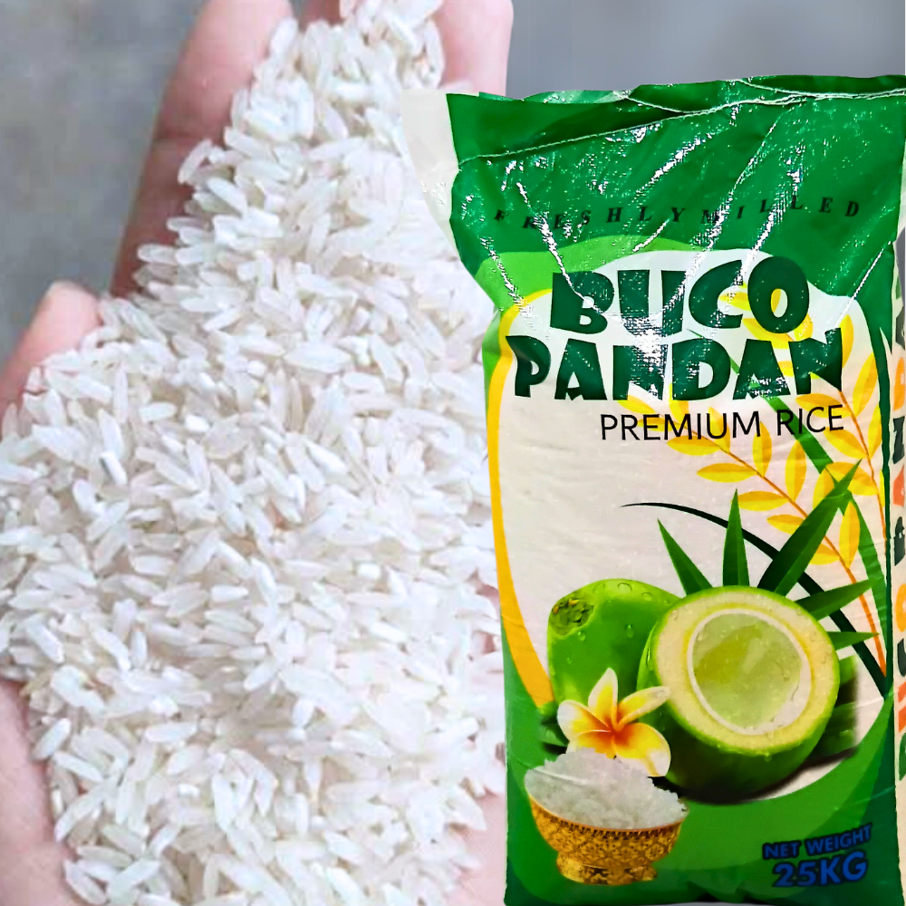 Buco Pandan Premium Rice 1 Sack | Wholesale | High-Quality (per 25kg)